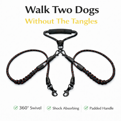 Never Tangle Dual Dog Leash